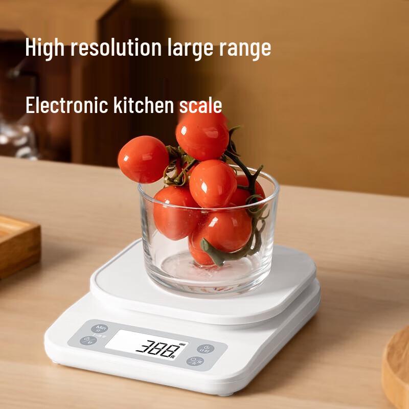 Deli 5kg/1g Electronic Kitchen & Jewelry Scale with Timer