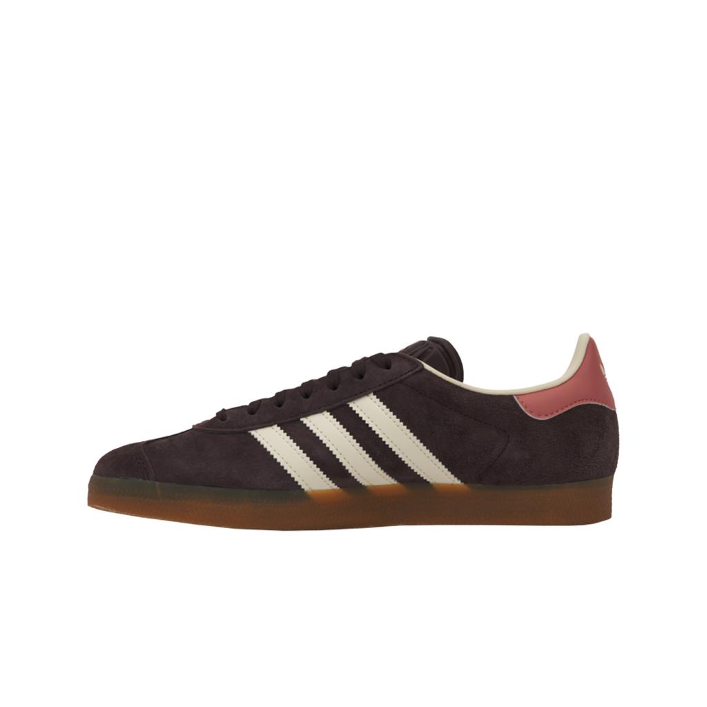 adidas Gazelle Shadow Brown Женские кроссовки Кремово-белые резинки IF3233