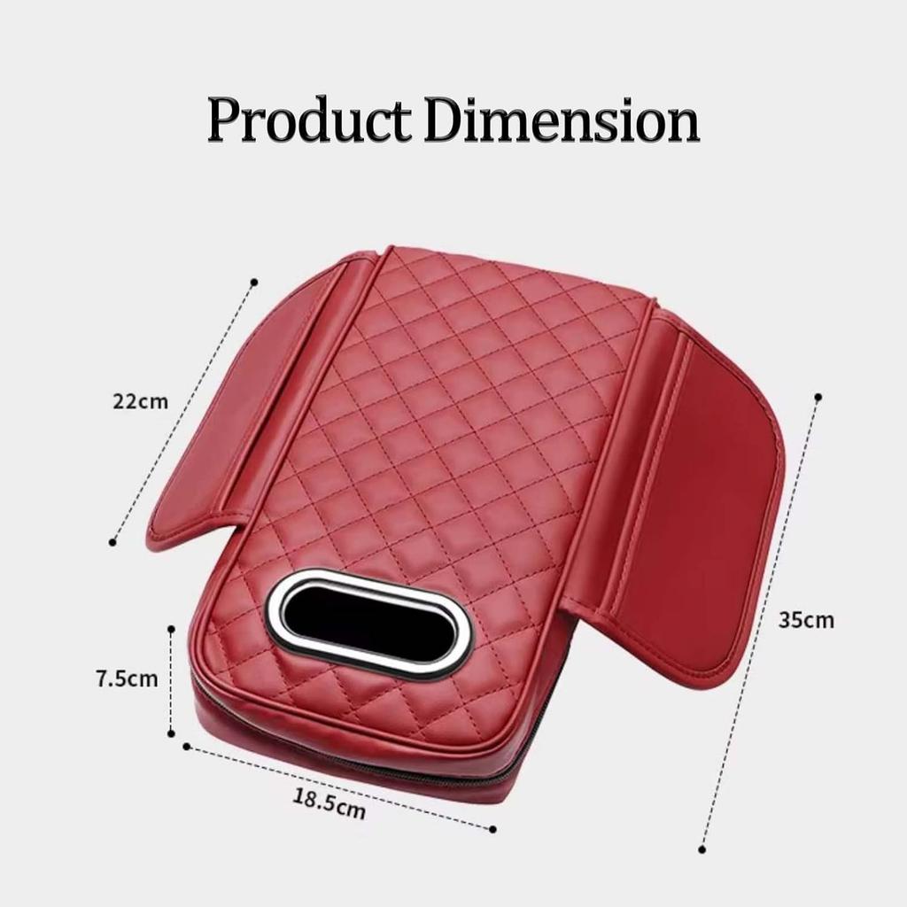 Подлокотник из пеноматериала с эффектом памяти для Volkswagen VW Taigo Touran Tiguan CC Beetle Passat Jetta B6 B7 B8, чехлы на центральную консоль с отделением для салфеток и