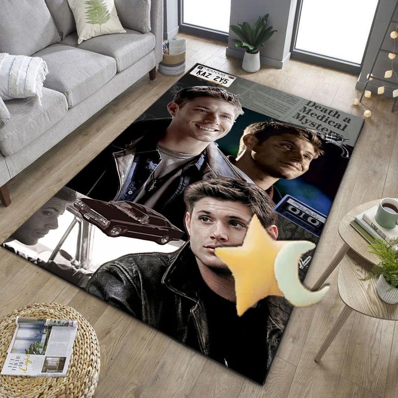 Super-natural Darkness Deliverance Office Rug Chair Mat, Game Carpet, Suitable for Front Door, Bedroom, Living Room, Desk, Holiday Gift