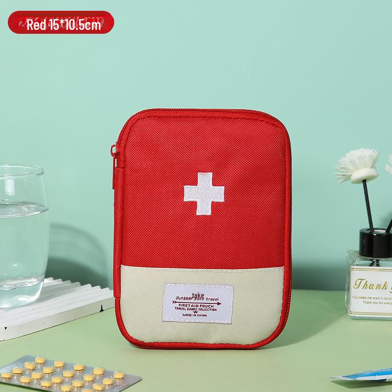 Компактная дорожная сумка для хранения лекарств - портативный небольшой органайзер для экстренной медицинской помощи