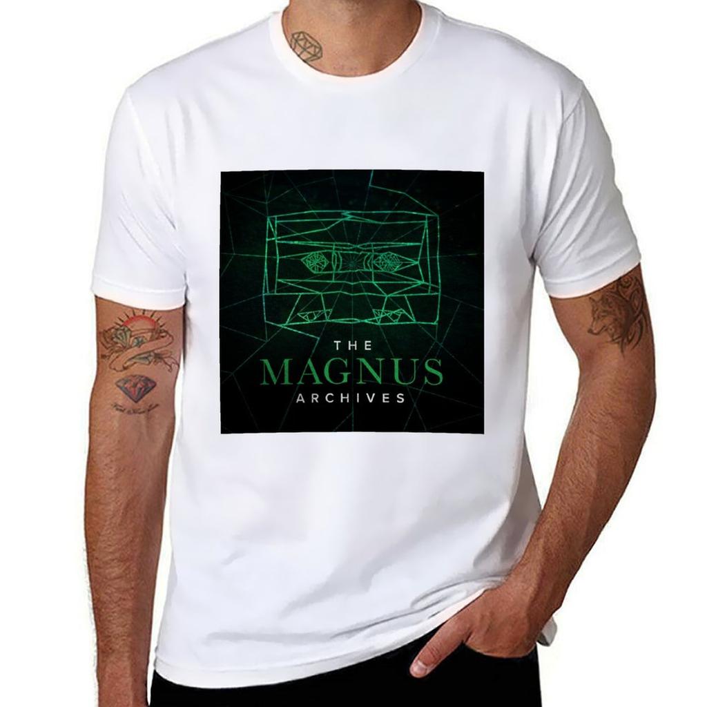 The Magnus Archives Logo (Season ) (Square Block Logo) TShirt t shirts for Unisex slim fit Unisex t shirt summer TShirt