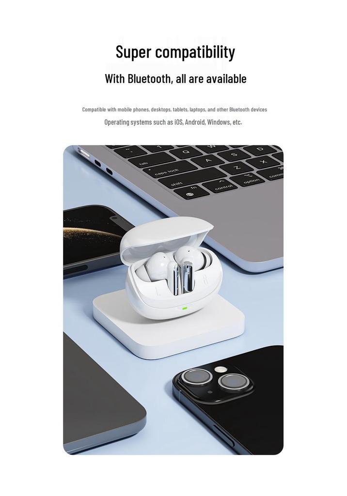 2026 Long-Lasting Bluetooth Wireless Earbuds for Sports & Gaming: High-Quality Sound In-Ear Headphones