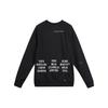 Nike Спортивная одежда Пуловер с вышитым логотипом Мужские топы Черный DD0883-010