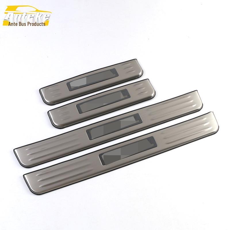 Patrol Stainless Steel Anti-Scratch Scuff Strips for Bumper and Sill