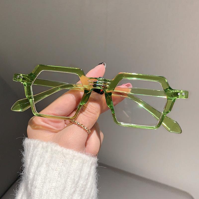 Fashion Vintage Anti Blue Light Optical Glasses Frames Women For Men Luxury Brand Designer Trend Myopia Eyeglasses Frame