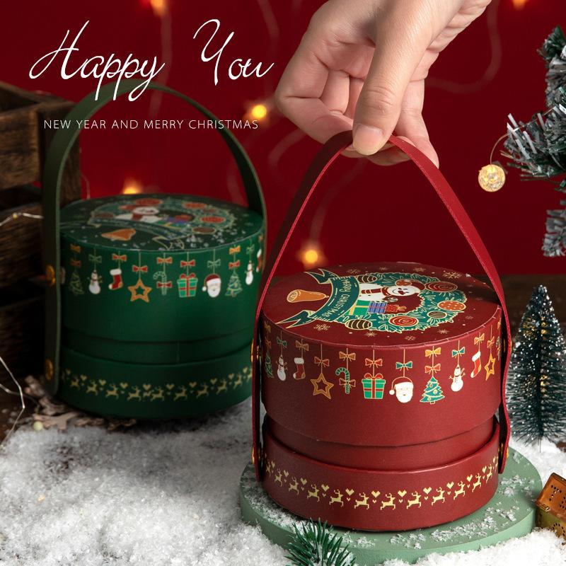 Christmas Apple Box Gift Box Christmas Eve Fruit Packaging Box Storage Gift Bag