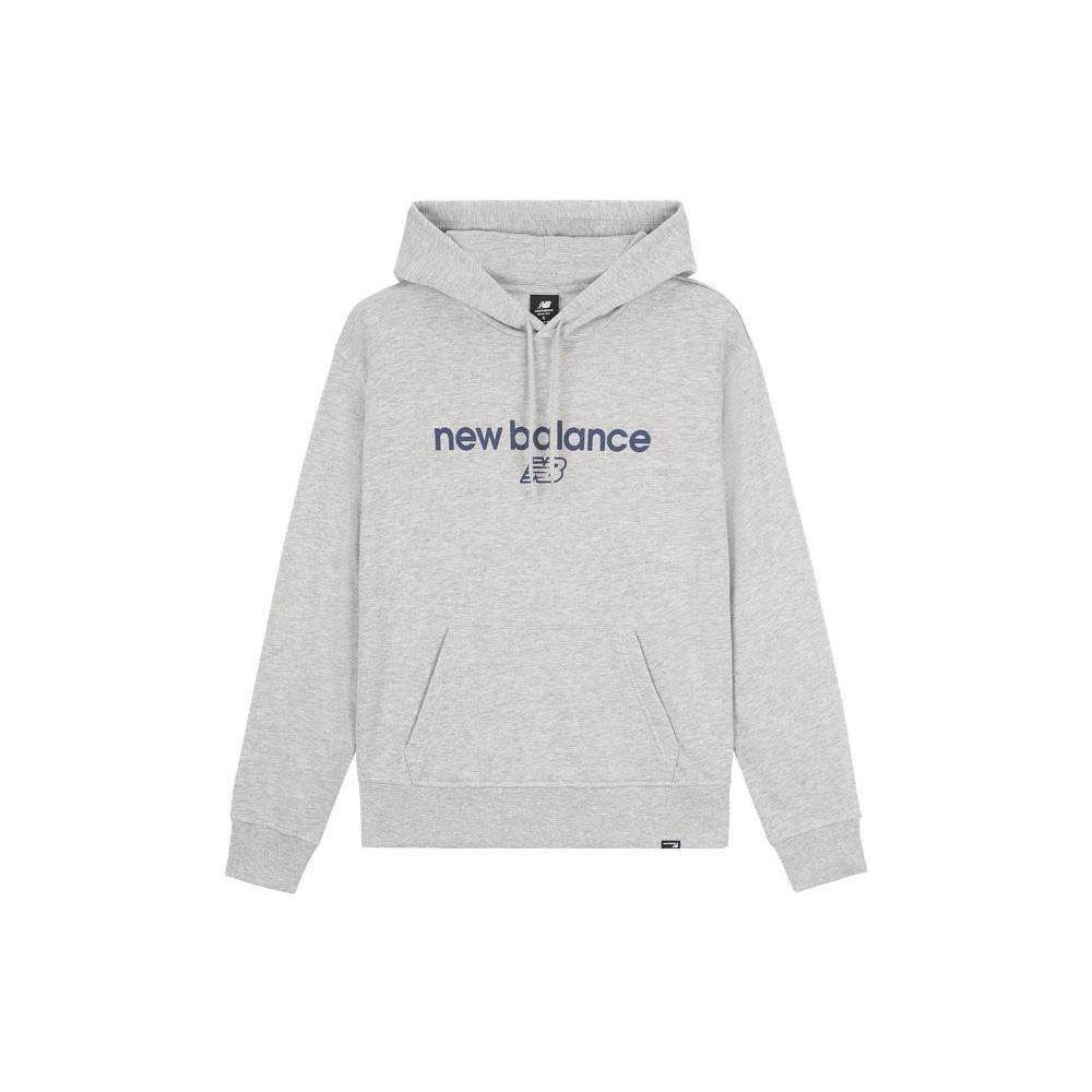 New Balance Толстовка мужская серая MT33526-AG
