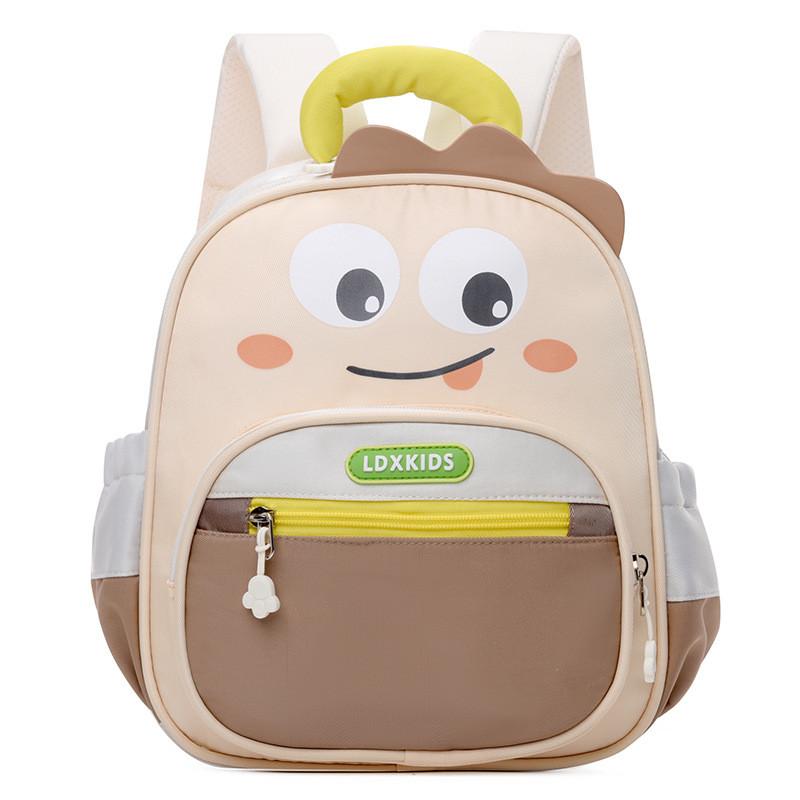 Childrens Cute Backpack Cartoon Design Unisex Student School Bag Kids Waterproof