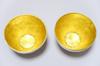 Nousaku Sake Cup Gold Leaf Gold Pair Paulownia Box Specification Set of 2