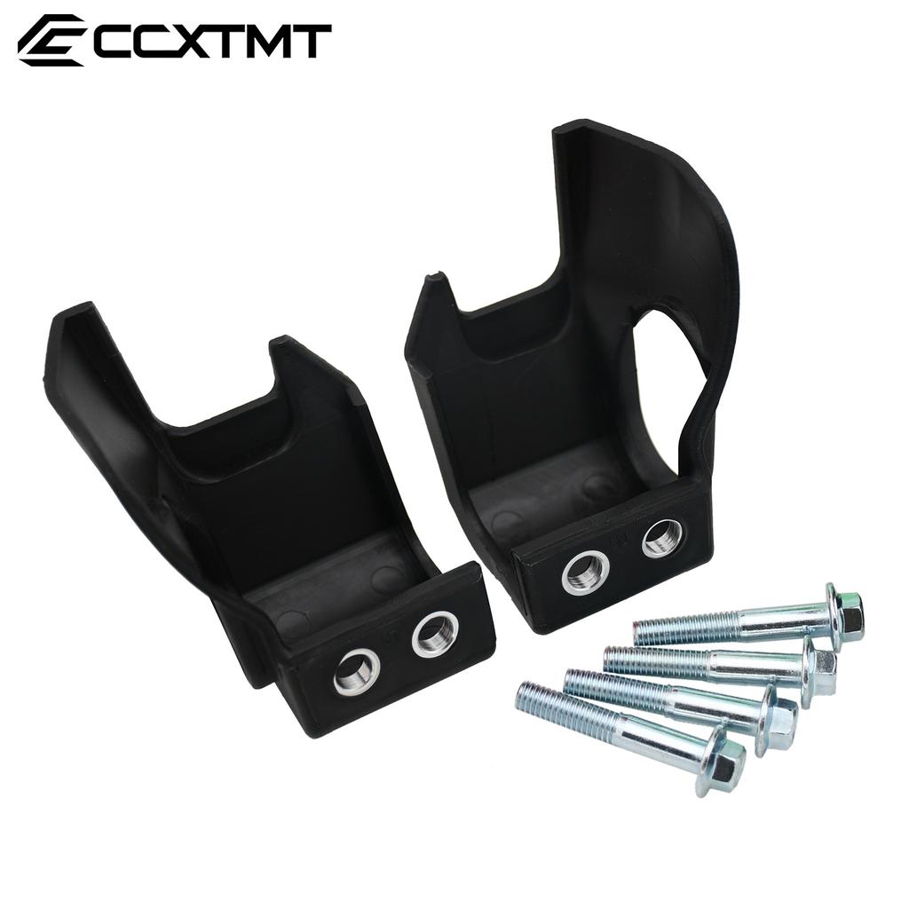 Motorcycle Front Fork Shoe Cover Lower Leg Guard Protector For Honda Kawasaki Yamaha BETA RR 2 Stroke 125-480 RC Universal