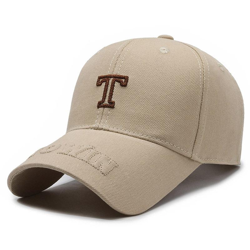 High-quality New Hat Men and Women Breathable Three-dimensional Embroidery Letters Baseball Cap Spring Hard Top Outdoor Leisure Duck Tongue Cap