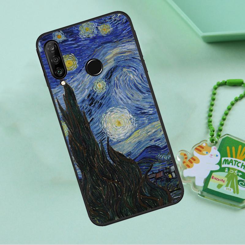 Масляная живопись Ван Гога Для чехла Huawei Nova 10 9 SE 5T 12s 12i 11i Y91 Y90 Y60 Y70 Y72 Y61 P20 P40 P30 Lite P60 Pro