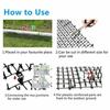 Portable Prickle Strip Spike Repellent Deterrent Mat Garden Supplies Animal Scarer Pet Scat Mat