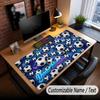 Soccer Theme Custom Mouse Pad Personalized With Name Text Customized Desk Mat For Office Home Decor