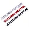 Для Chevrolet Corvette Логотип Задний Значок Металлическая Модифицированная Английская Буквенная Наклейка 3D Стикер 27.8x1.8см Автомобильный Задний Значок Украшение