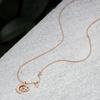 Emporio Armani Серия «Звезда и Луна» Инкрустированная Цирконием Модное Легкое Роскошное Ожерелье Женское ожерелье Золотое EG3633221
