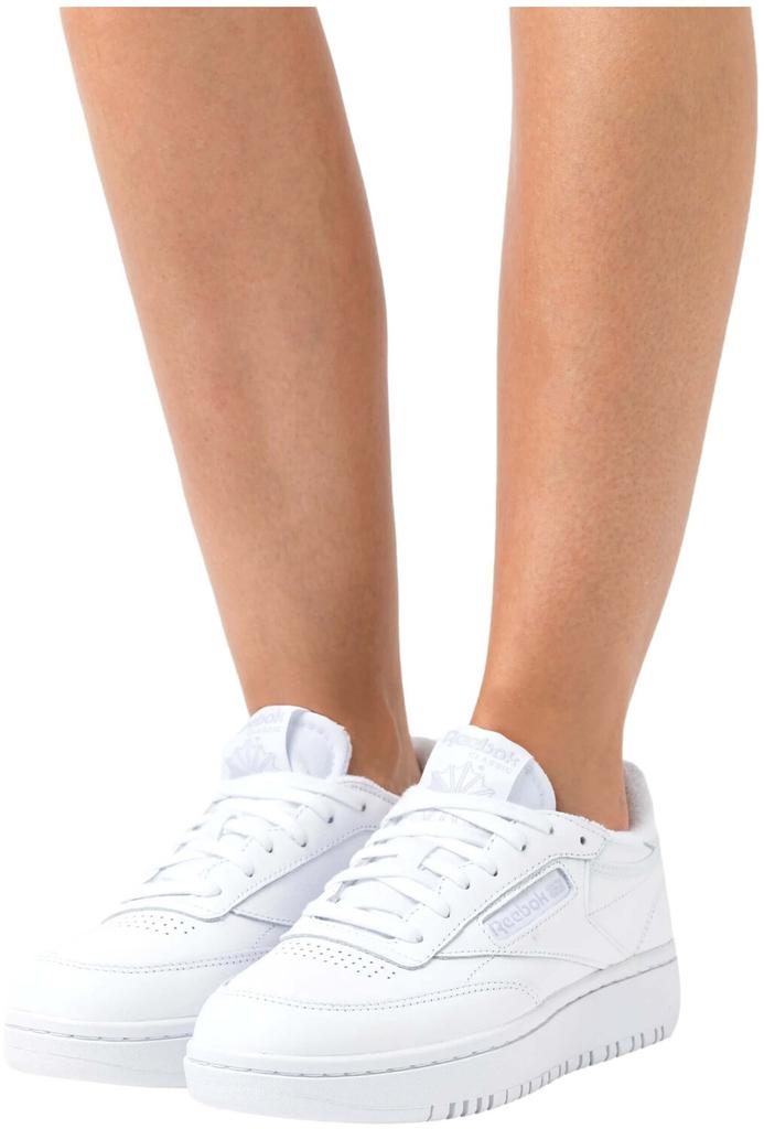 Reebok Club C Double Women's Sneakers Cloud White/cloud White/cold Grey 2