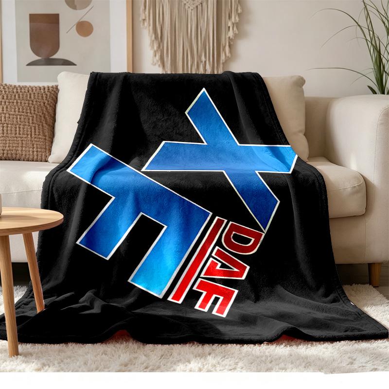 DAF Soft and comfortable flannel Suitable for sofas living rooms outdoor camping travel and also makes a great anniversary gif