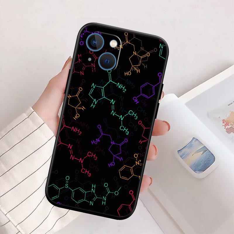 Chemical Maths Equation Formula New High-End Shell Phone Case for iPhone SE X XS XR 16E 17 11 Pro Max 8 7 6 6s Plus Air