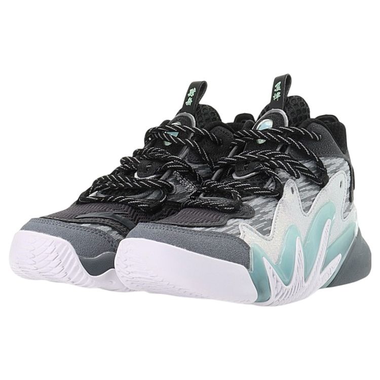 Anta Кроссовки детские Crazy Tide 2 Mid Basketball, детские кроссовки серо-синие 312031109-4