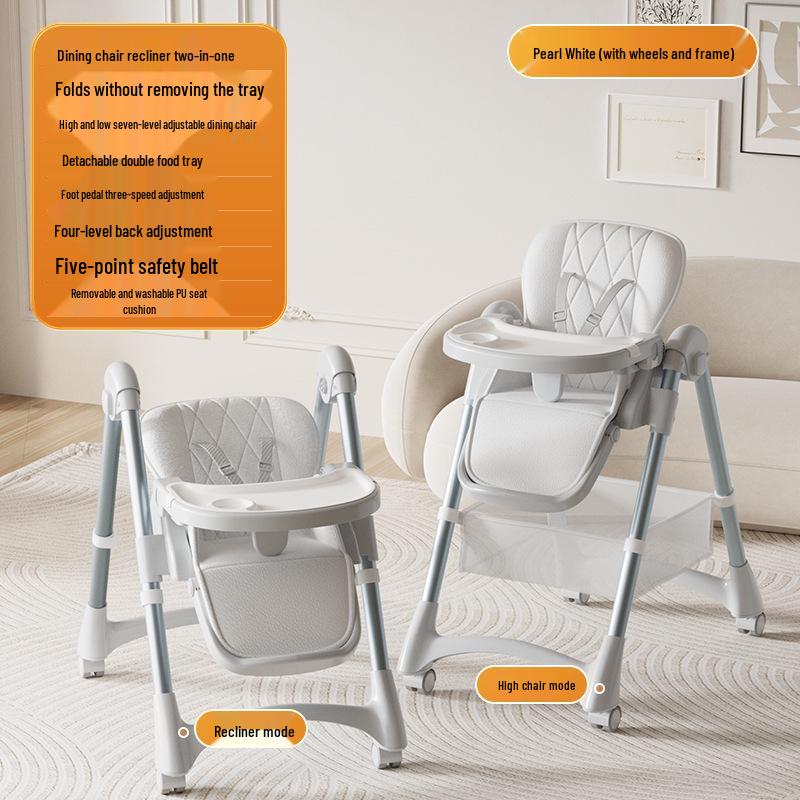 Многофункциональный портативный детский стульчик для кормления и набор обеденного стола