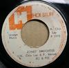 7-дюймовая пластинка BO PEE Jones Daughter NONE Hot Stuff 1975 Ямайка Регги Ска Даб Б/У