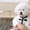 Роскошный маленький аромат вязаной одежды для домашних животных, модный дизайн, куртка для собаки, нежный мягкий костюм кошки, пальто для французского бульдога