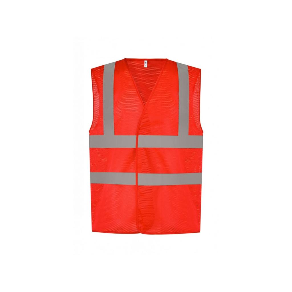 Yoko Unisex Adult Cool Mesh Open Hi-Vis Vest
