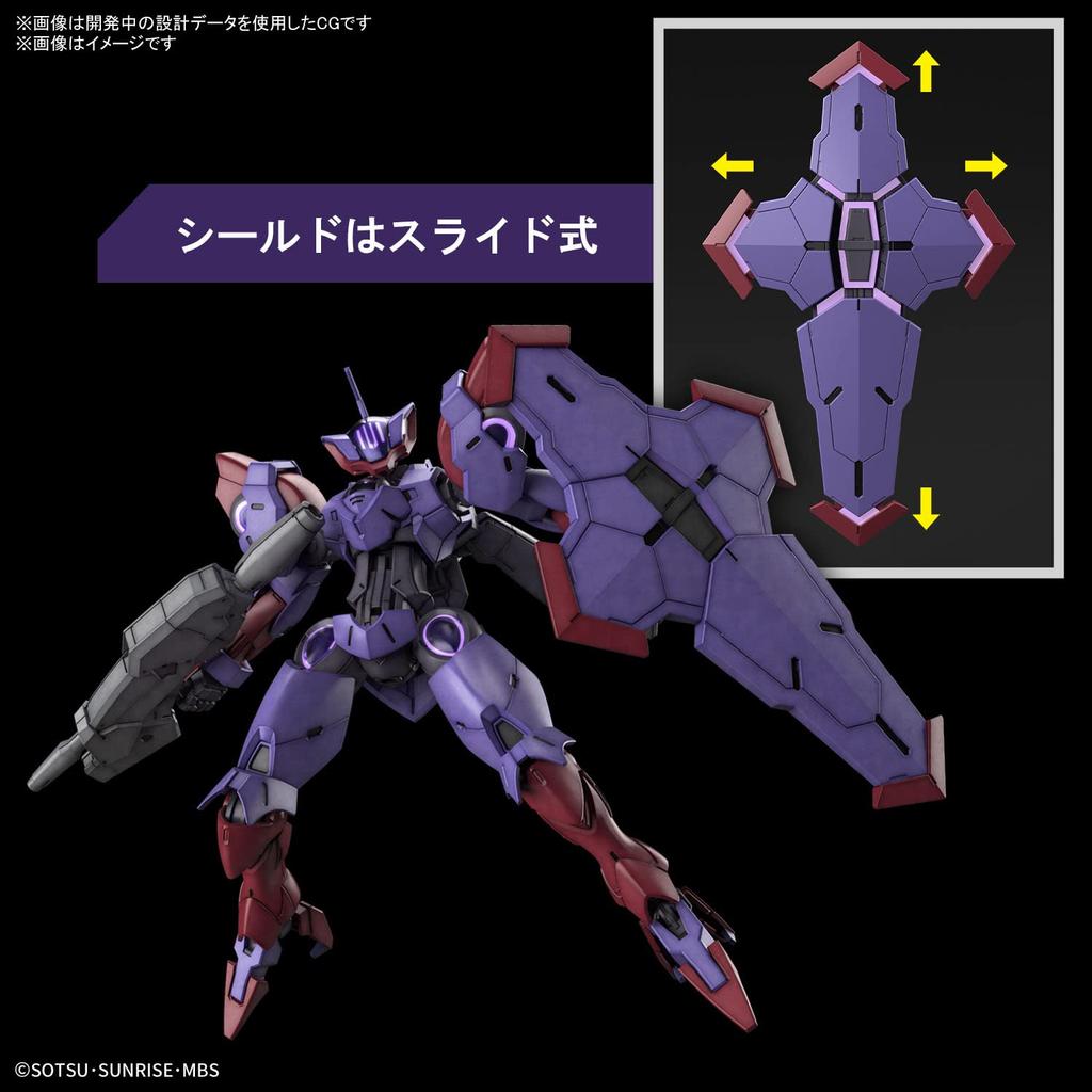 HG Mobile Suit Gundam: Witch of Mercury, Begilpende, 1/144 Scale Pre-colored Plastic Model