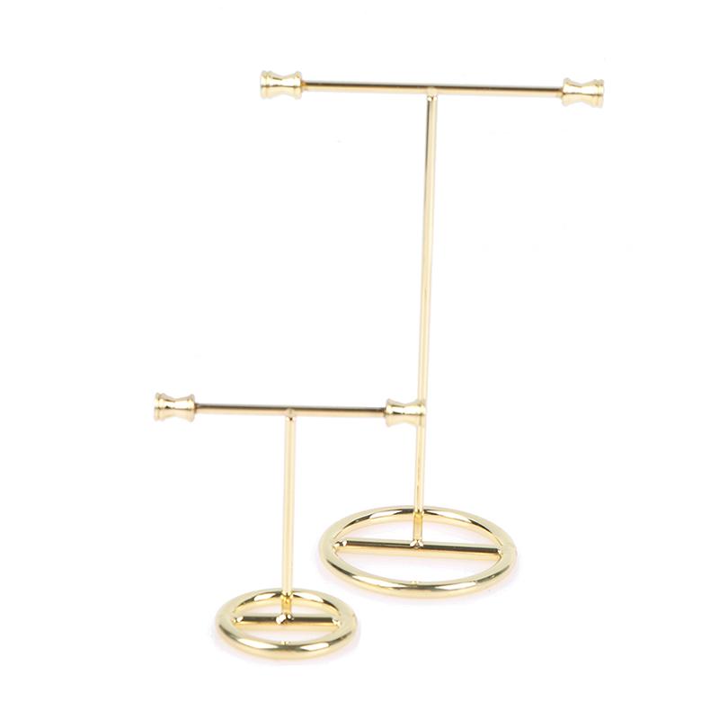 Earrings Display Stand Gold Earrings Display Rack T-Shape Earrings Showcase Jewelry Display Rack Pendant Earring Holder