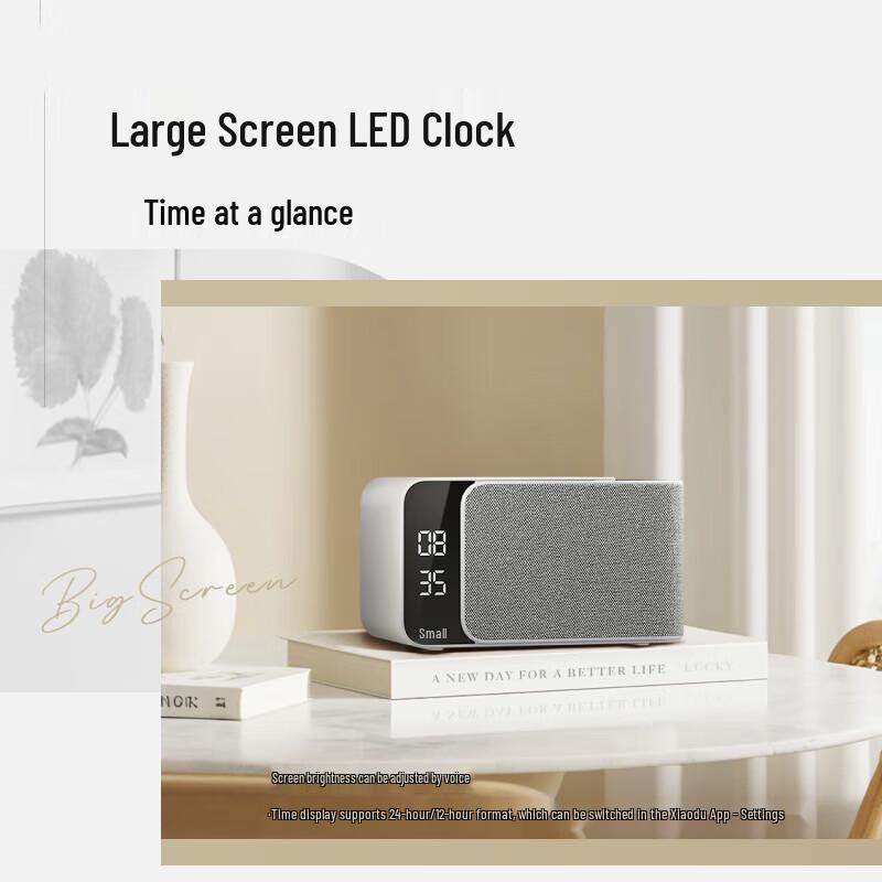 Xiaodu Smart Speaker Mate with LED Clock