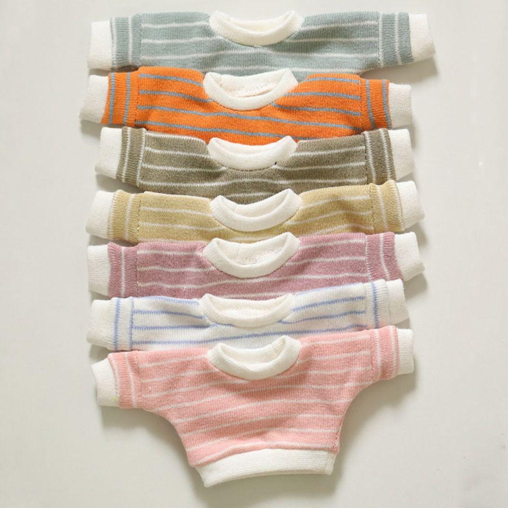 Casual Wear Sweatshirt Outfits Handmade Dolls Tops New Dolls Accessories for 10cm Cotton Dolls