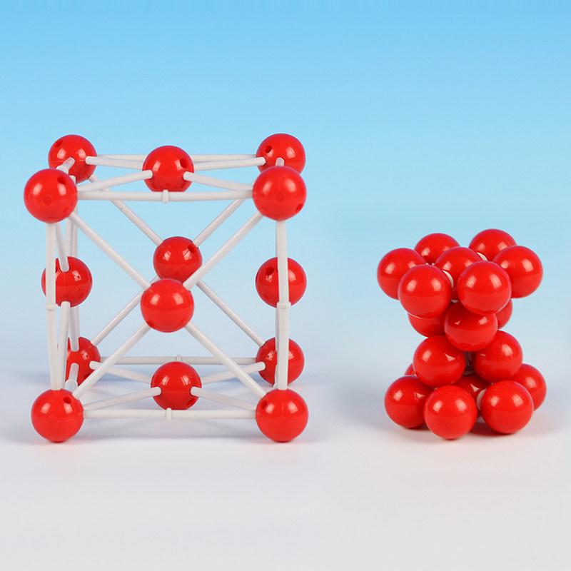Crystal Model Set: Zinc Sulfide, Boron Nitride, Graphite, CO2 Ice, Silicon Carbide
