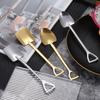Stainless Steel Spade Dessert Spoon Domstic Use Multifunctional Fruit Cake Ice Cream Coffee Kitchen