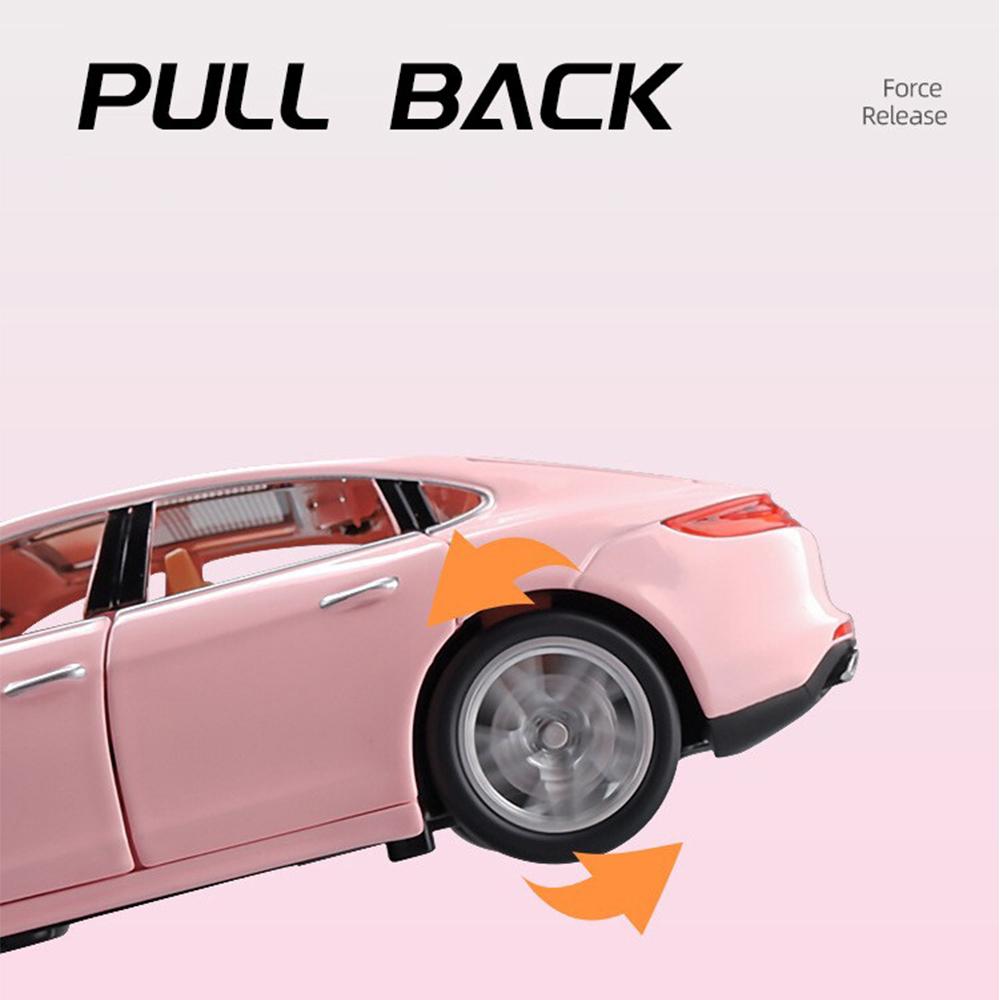 Масштаб 1/24 Panamera, модель автомобиля из сплава, световой и звуковой эффект, литой автомобиль, игрушки для мальчиков, детские игрушки, подарок на день рождения, детские игрушки, автомобиль, коллекция игрушек для мальчиков