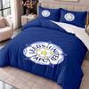 Leeds United 3Pcs Bedding Set Duvet Cover With Two Pillowcases For Bedroom Home Decoration