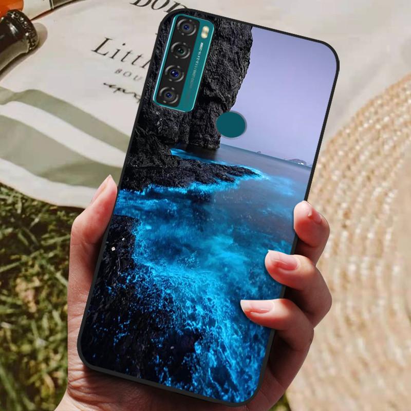 For TCL 20 SE Case Soft Silicone Phone Back Cover For TCL 20 SE TCL20SE TCL20 20SE Cases Coque for TCL 20SE Fundas bumper Shell