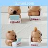 Capybara Stress Toy Pvc Material With Portable Desktop Ornament For Relaxation And Gift