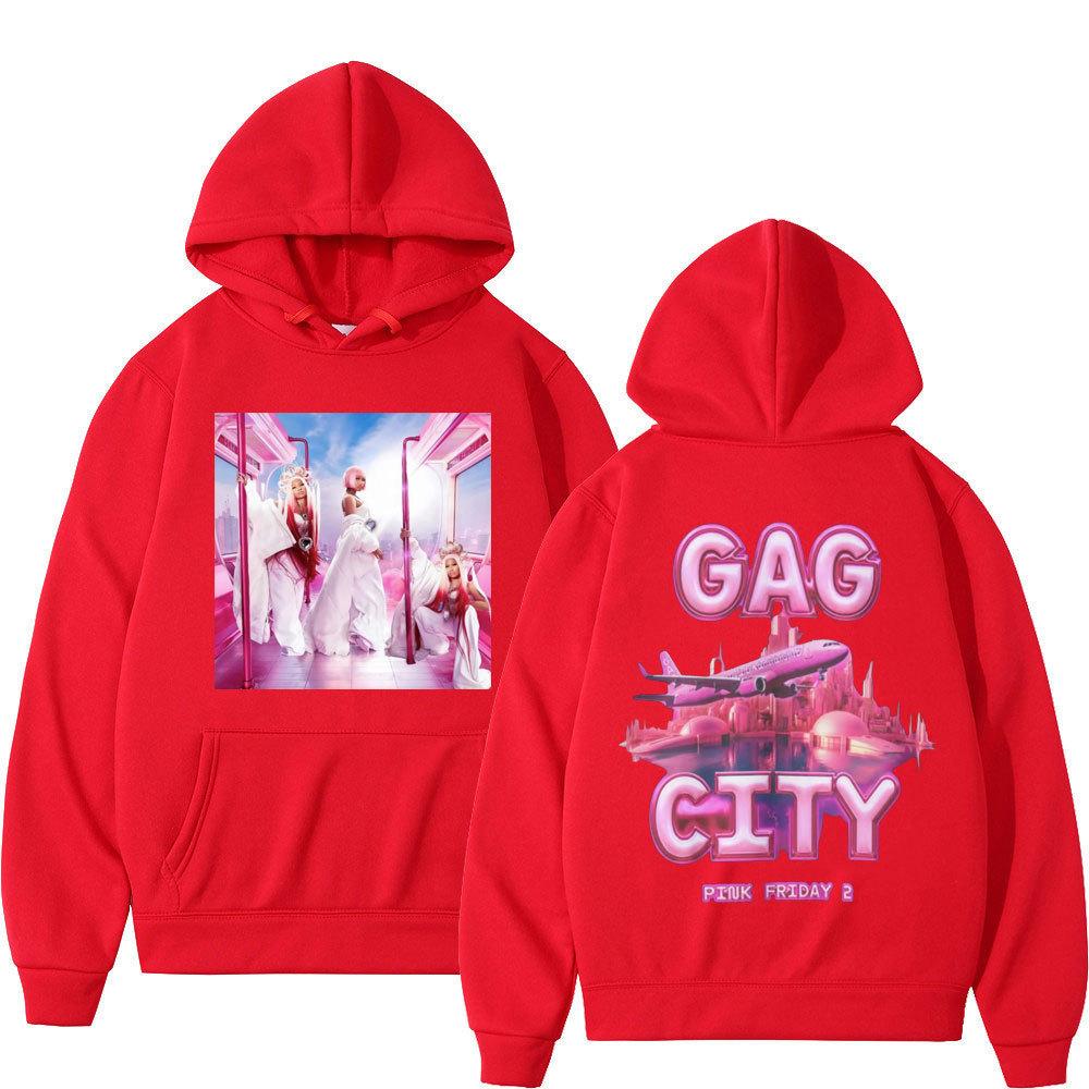 Худи с принтом Pink Friday 2 рэперши Ники Минаж Мужское Женское