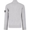 STONE ISLAND Однотонный шерстяной вязаный свитер унисекс на молнии до середины груди со стойкой серый K2S155100040S00A3-V0M64