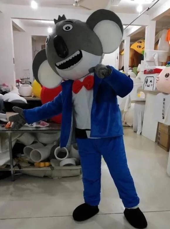 Christmas Sing Buster Moon Mascot Costume Character Feature Costume Koala Mascot Costume Fancy Dress Outfit Halloween Cosplay
