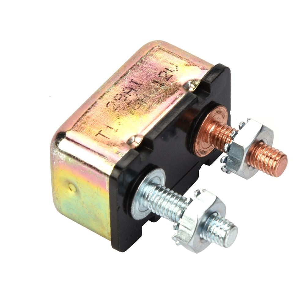 Auto Marine 12/24V Universal Automatic Fuse Reset Circuit Breaker With Metal Cover For Truck Bus Marine Car Engine Accessories Circuit Breaker 6