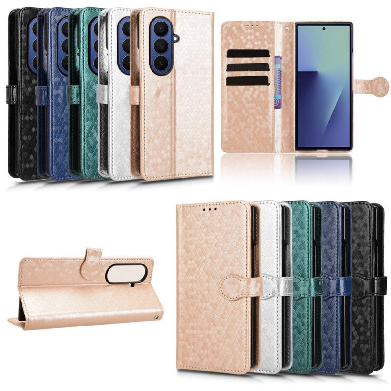 Магнитный защитный чехол в горошек для складного телефона Samsung Galaxy Z Fold7 Flip