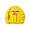 Li Ning X Line Friend Collaboration Напечатанный узор Круглый вырез Длинный рукав Толстовка Женская толстовка Желтый AWDQB10-2