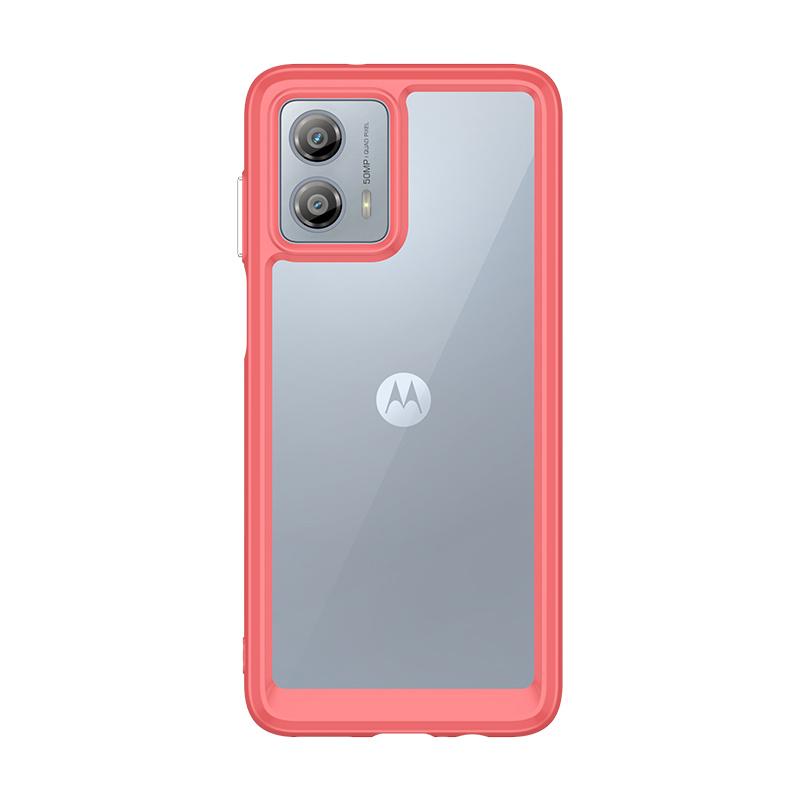 Для чехла Moto G53 Крышка Moto G 53 73 G53 G13 G23 G73 Capas Противоударный Бампер для Телефона Задняя Цветная Прозрачная Накладка Fundas Moto G53