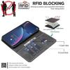Flip Case for Realme 16 Pro Plus RFID Blocking Business Solid Color Wallet Cover Card Holder Kickstand Shockproof