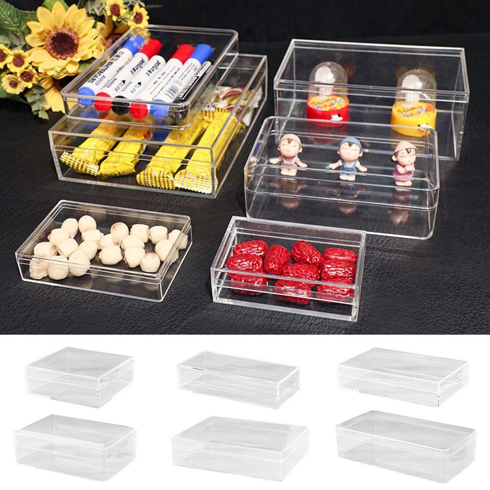 Acrylic Food Gift Packaging High Transparency Transparent Box Practical Packing Box Anime Model