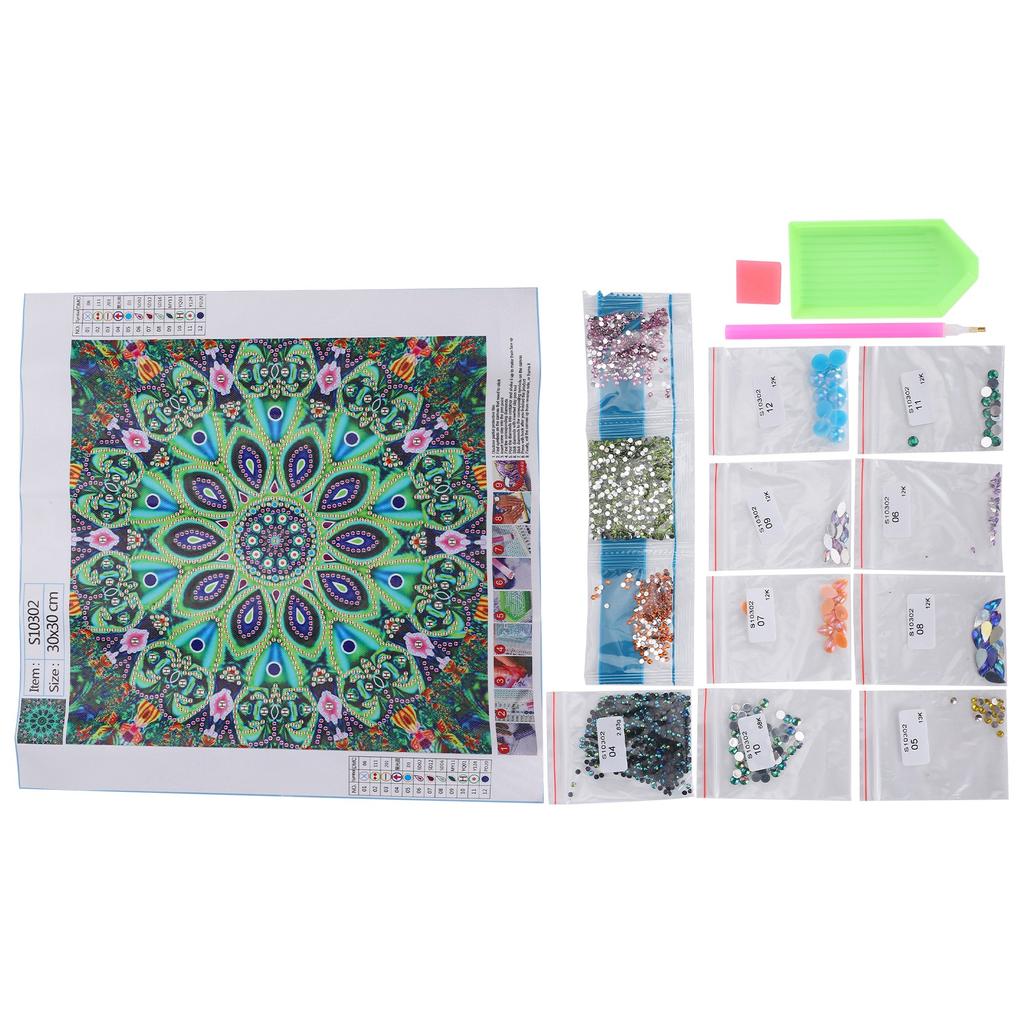 5D SpecialShaped Diamond Painting Mandala Flower DIY Decorative Living Room Bedroom Craft