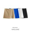 Kaslead Split High Waist Slim Looking All-Match Pantskirt